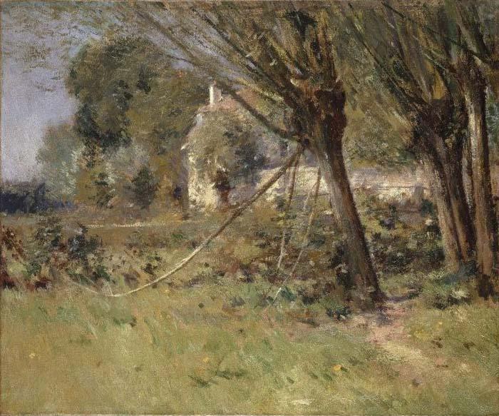 Theodore Robinson Willows Germany oil painting art